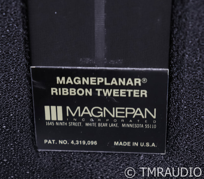 Magnepan MG 3.7i Planar Magnetic Floorstanding Speakers; Dark Cherry (Open Box)