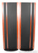 Magnepan MG 3.7i Planar Magnetic Floorstanding Speakers; Dark Cherry (Open Box)