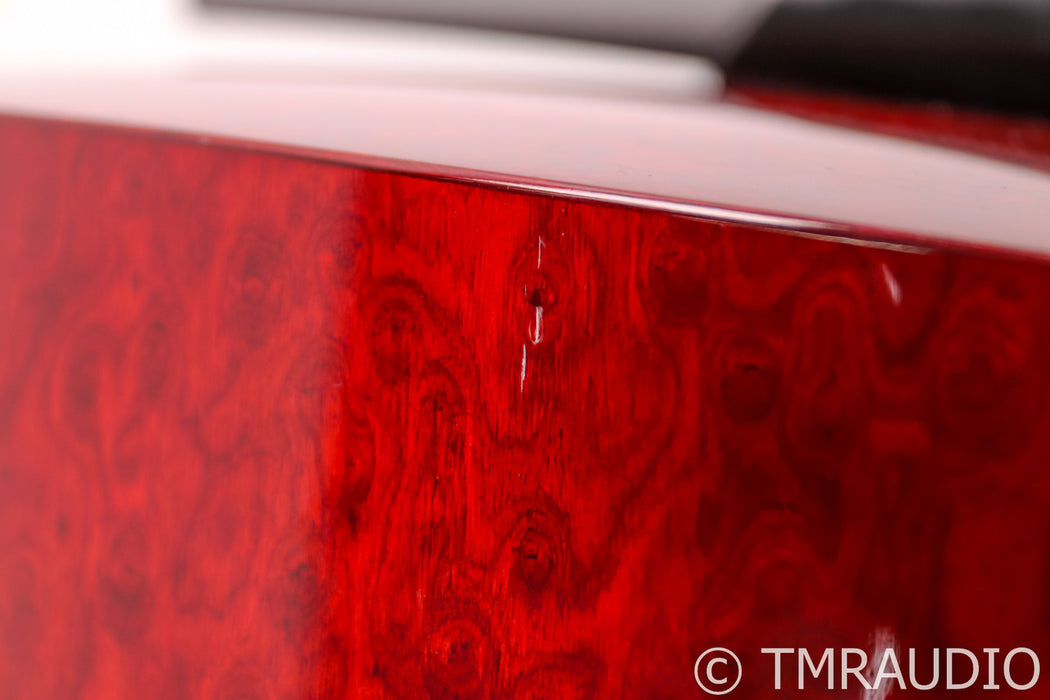 B&W Signature 805 Bookshelf Speakers; Red B/Eye Pair