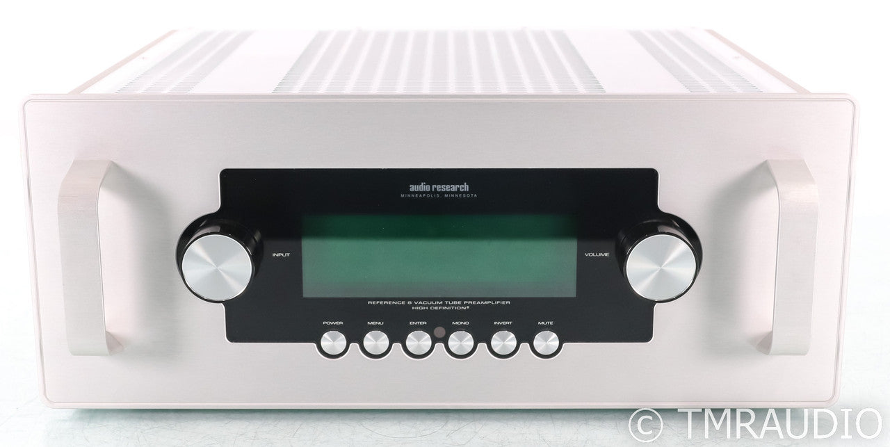 Audio Research Reference 6 Stereo Tube Preamplifier; Silver; Remote