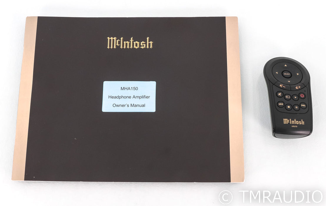 McIntosh MHA150 DAC / Headphone Amplifier; D/A Converter; Remote