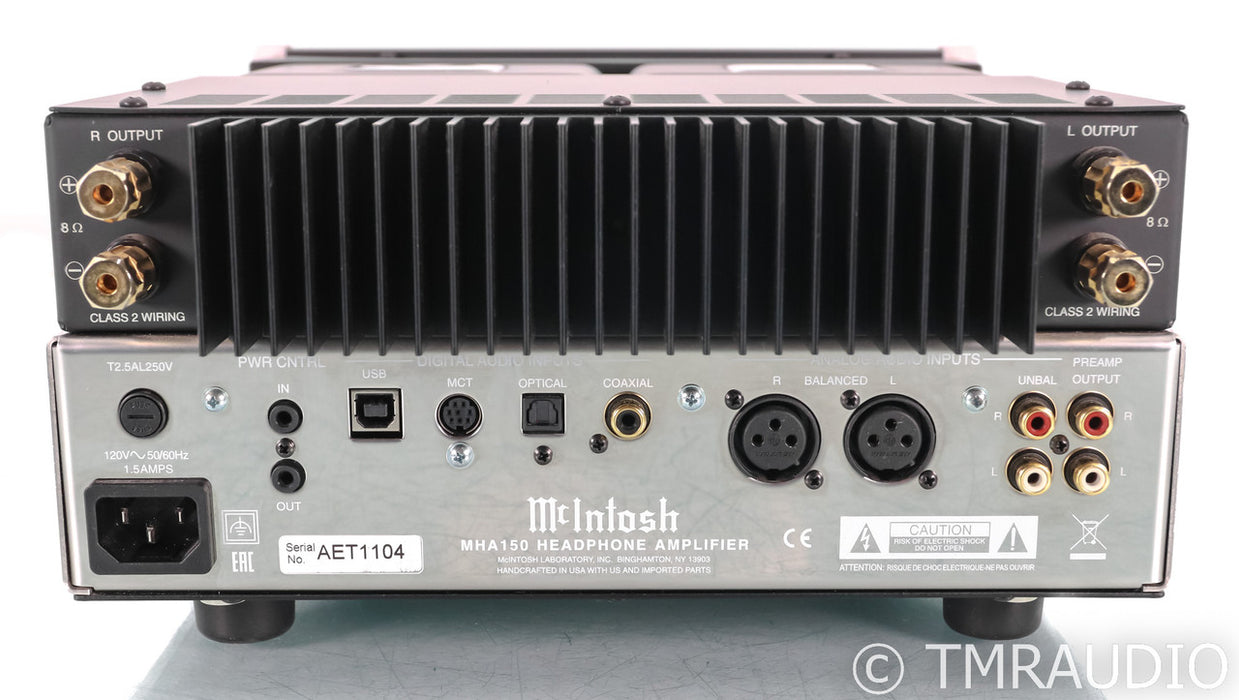 McIntosh MHA150 DAC / Headphone Amplifier; D/A Converter; Remote