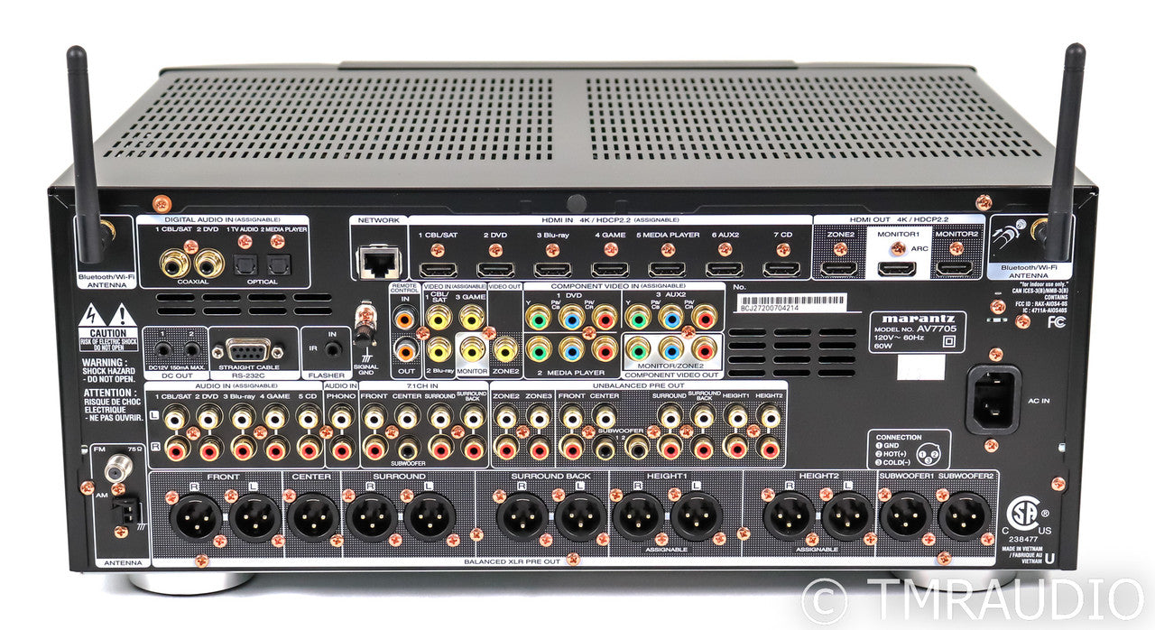 Marantz AV7705 11.2 Channel Home Theater Receiver; AV-7705; Spotify; Remote