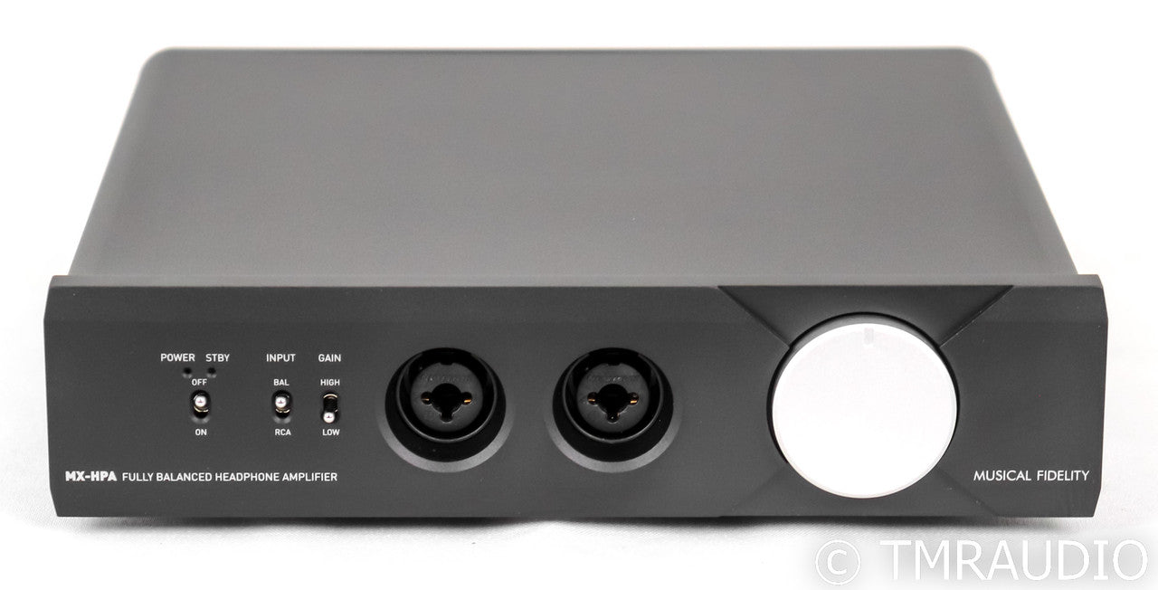 Musical Fidelity MX-HPA Headphone Amplifer; Black