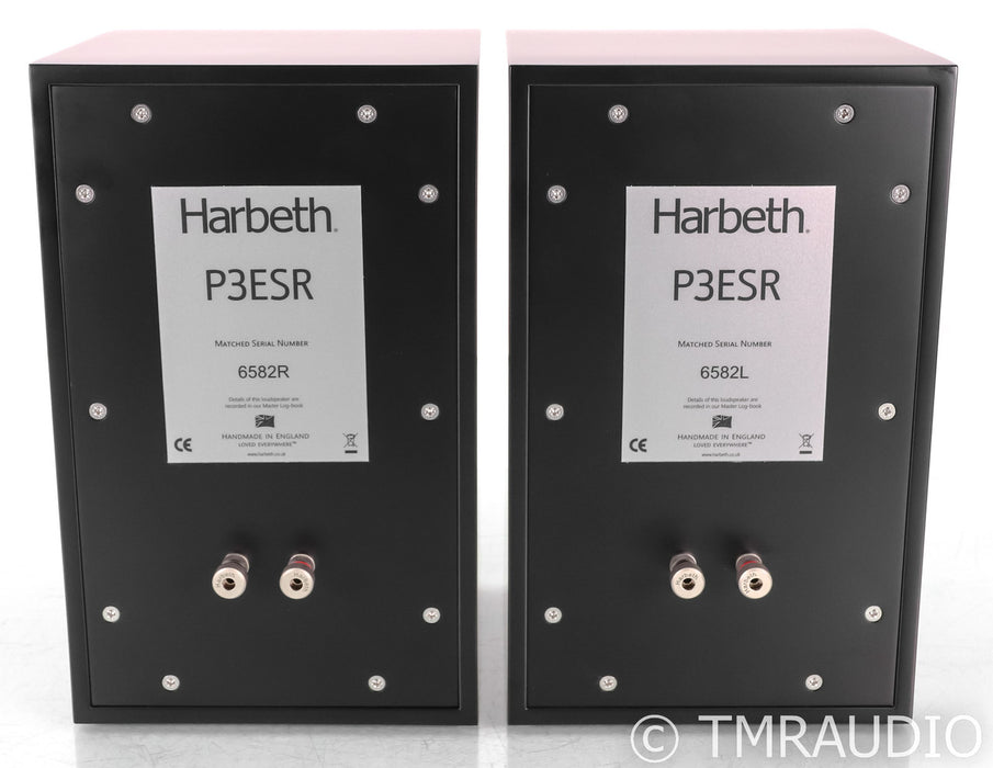 Harbeth P3ESR Bookshelf Speakers; P3-ESR; Black Pair