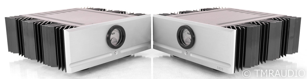 Pass Labs X260.8 Mono Power Amplifiers; Silver Pair