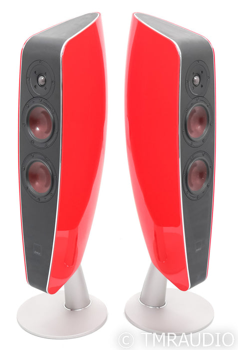 Dali Fazon F5 Floorstanding Speakers; F-5; Red Pair