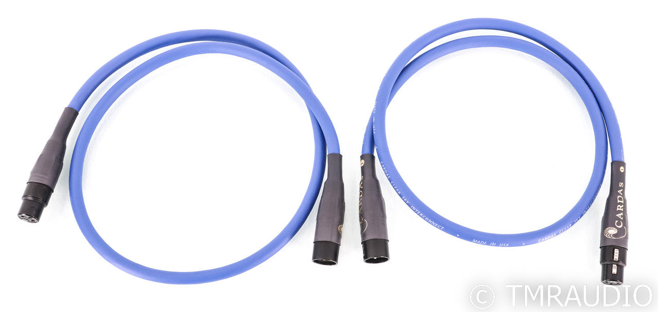 Cardas Clear Sky XLR Cables; 1m Pair Balanced Interconnects