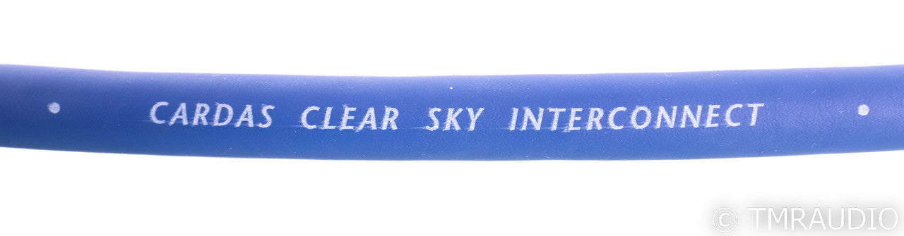 Cardas Clear Sky XLR Cables; 1m Pair Balanced Interconnects