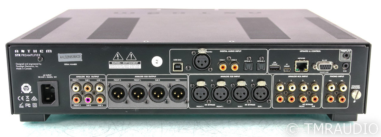 Anthem STR 2.2 Channel Preamplifier; MM / MC Phono; Remote; ARC1M