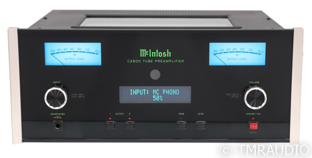 McIntosh C2600 Stereo Tube Preamplifier / DAC; C-2600; MM / MC Phono; Remote