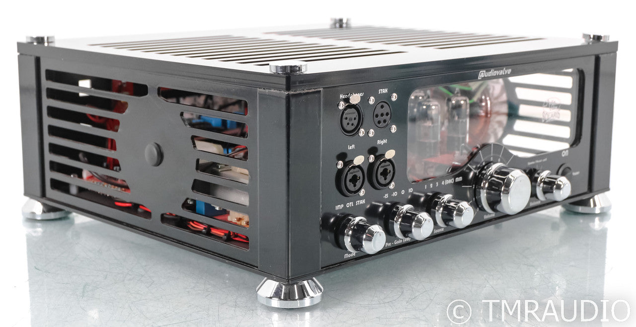 AudioValve Solaris Stereo Tube Integrated Amplifier; MM Phono; Remote