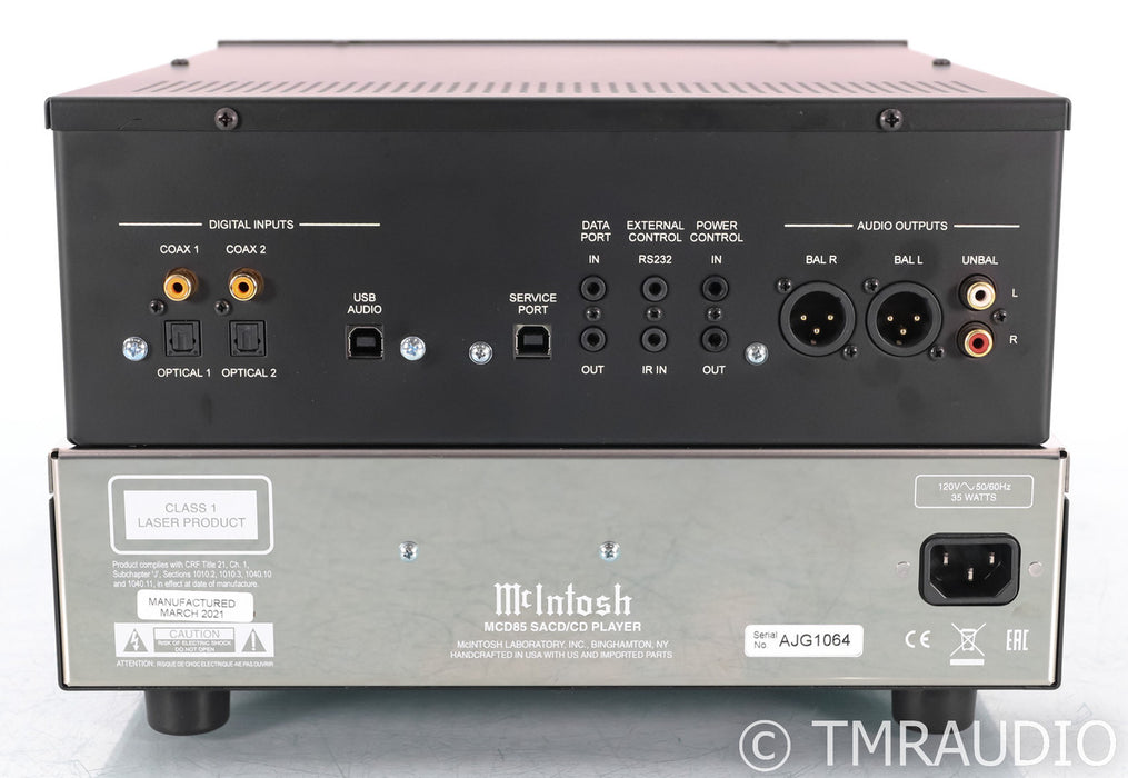 McIntosh MCD85 SACD / CD Player; MCD-85; Remote