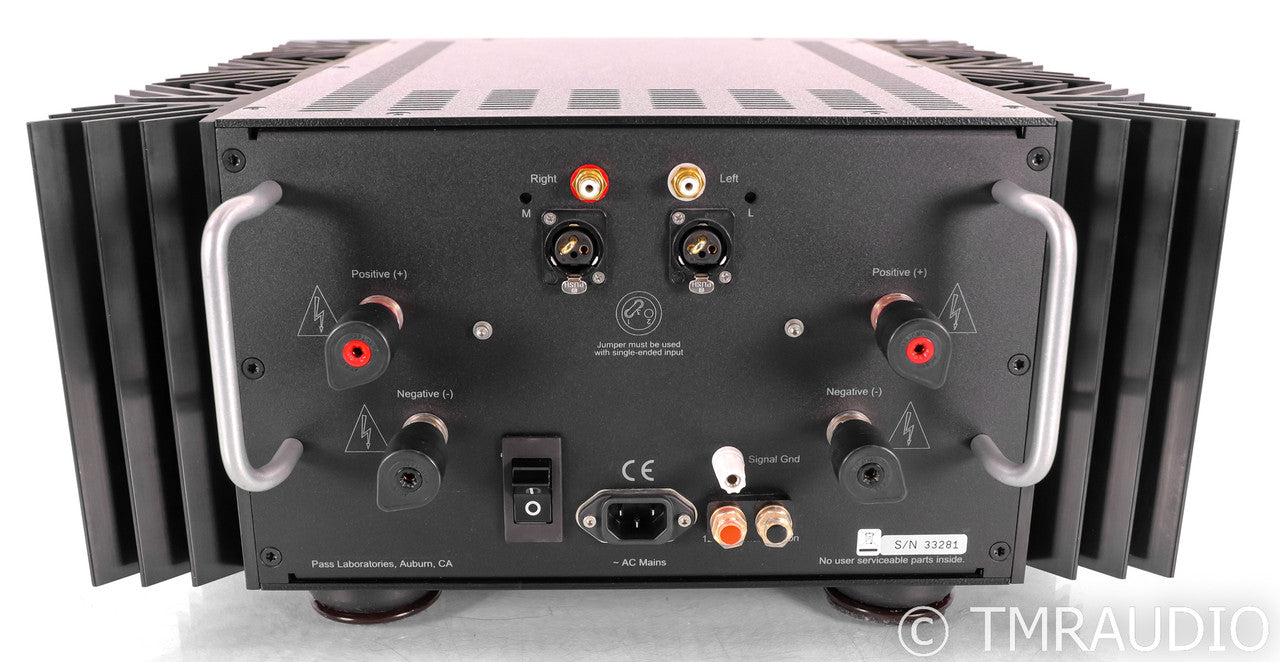 Pass Labs X250.8 Stereo Power Amplifier; X-250.8; Silver