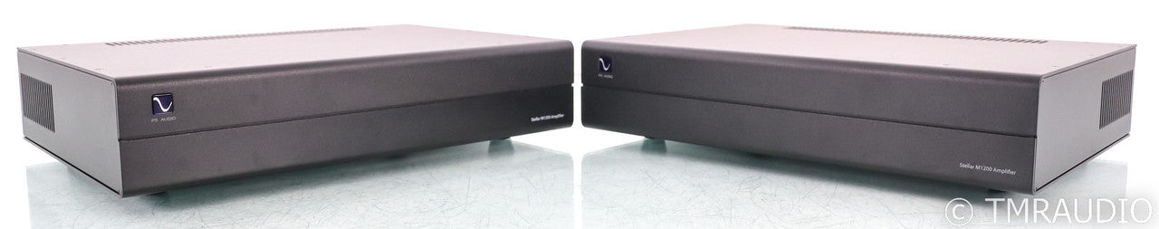 PS Audio Stellar M1200 Mono Tube Hybrid Power Amplifier; Black Pair