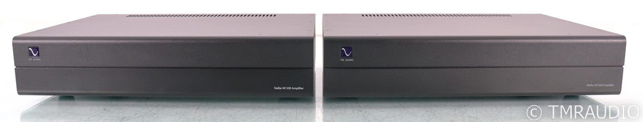 PS Audio Stellar M1200 Mono Tube Hybrid Power Amplifier; Black Pair