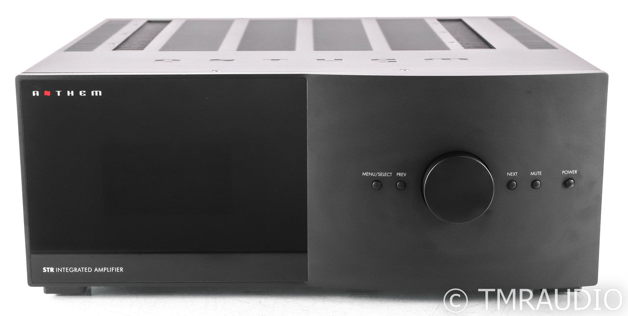 Anthem STR Stereo Integrated Amplifier; Black; Remote; MM / MC Phono