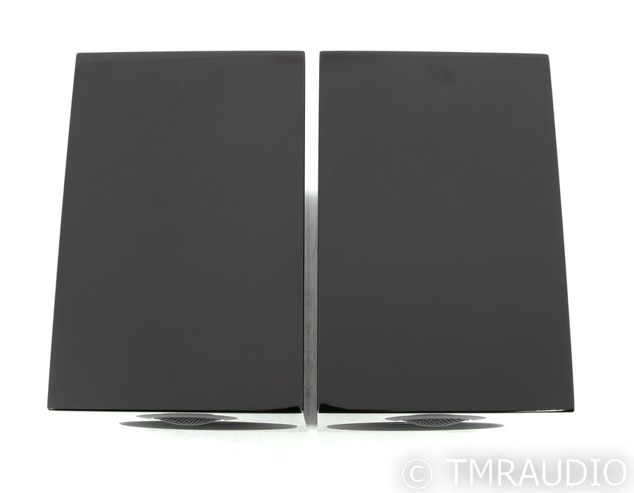 B&W 707 S2 Bookshelf Speakers; S-2; Gloss Black Pair (Open Box)