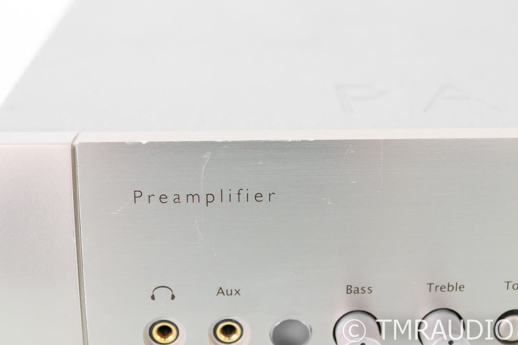 Parasound Halo P5 2.1 Channel Preamplifier; Silver; Remote; MM / MC Phono
