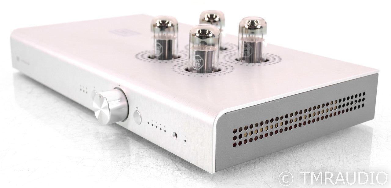 Schiit Freya+ Stereo Tube Preamplifier; Silver; Remote