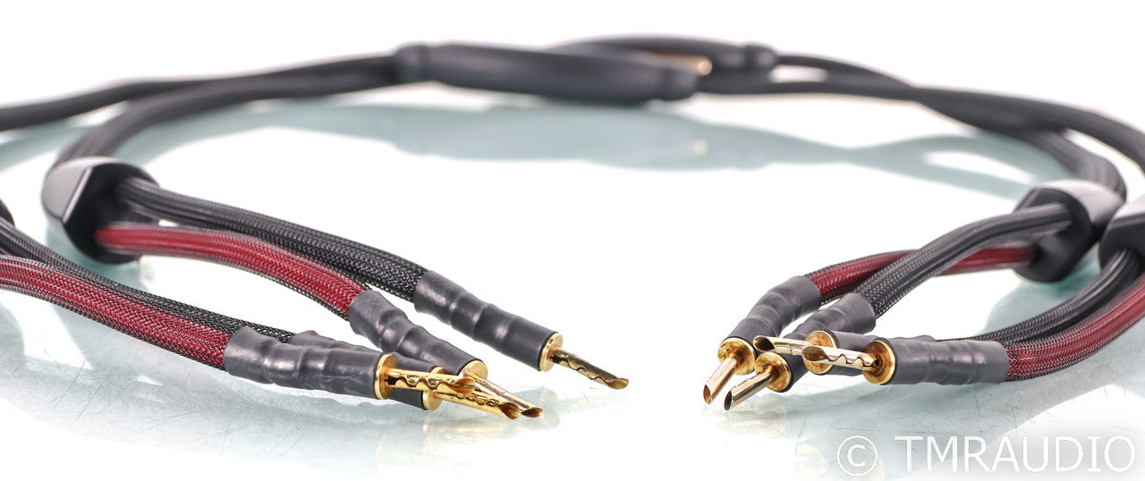 Transparent MusicWave Super Speaker Cables; 8ft Pair