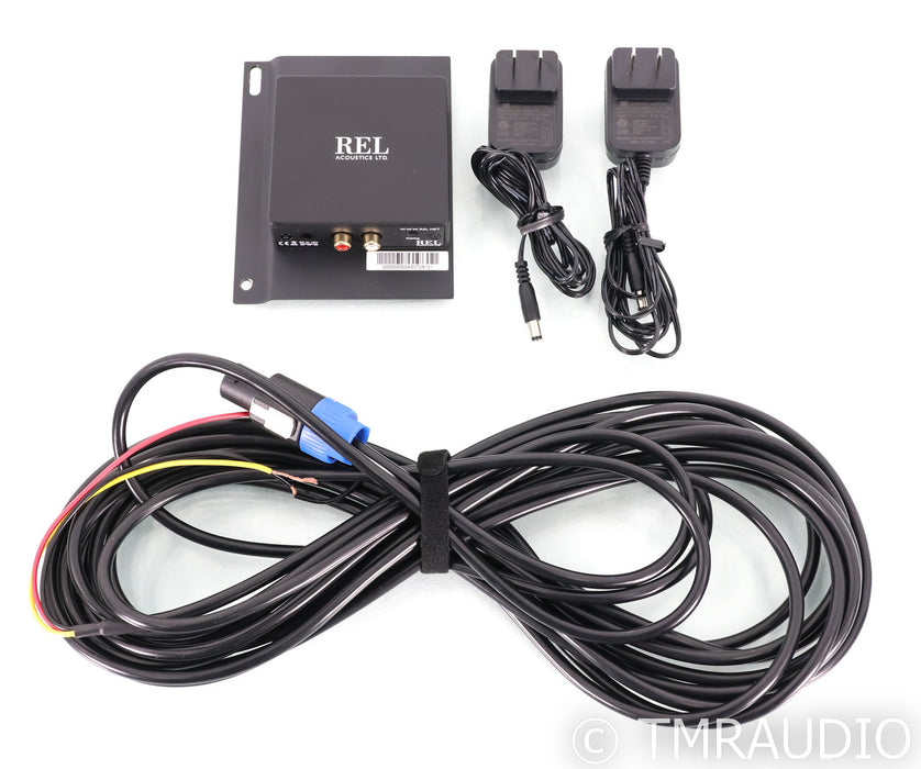 REL S/510 10" Powered Subwoofer; Piano Black; Airship Wireless
