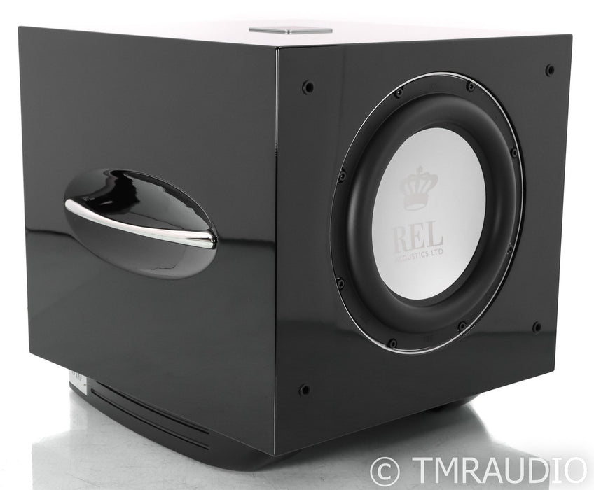 REL S/510 10" Powered Subwoofer; Piano Black; Airship Wireless