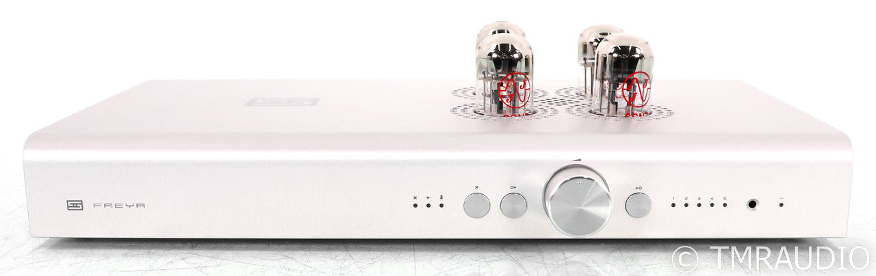 Schiit Freya+ Stereo Tube Hybrid Preamplifier; Silver; Remote