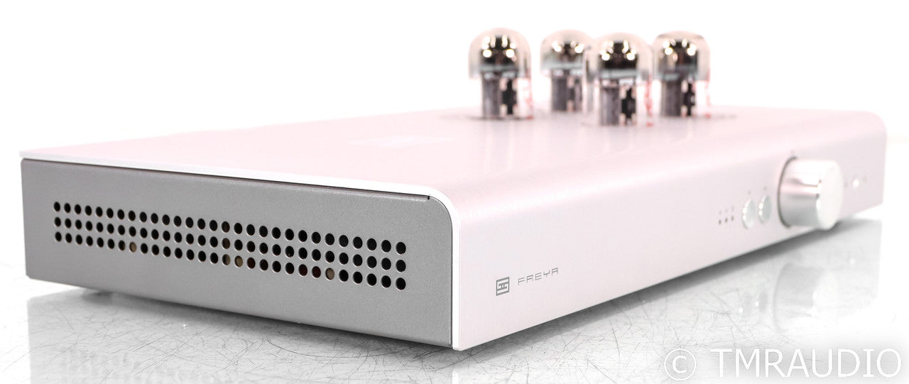 Schiit Freya+ Stereo Tube Hybrid Preamplifier; Silver; Remote