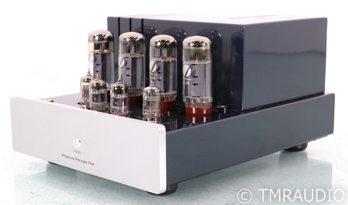 PrimaLuna ProLogue Four Stereo Tube Power Amplifier; Silver
