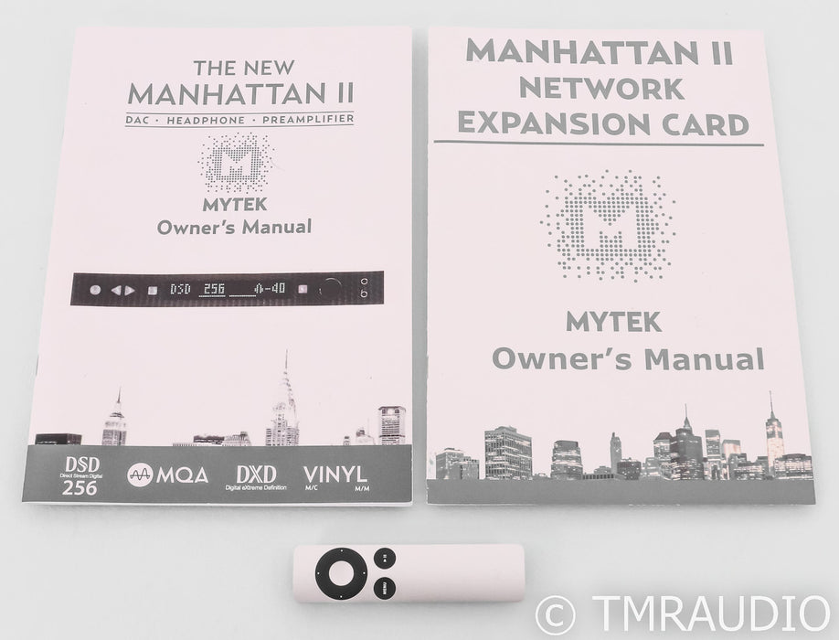 Mytek Manhattan II Stereo Preamplifier / DAC; D/A Converter; Network Upgrade