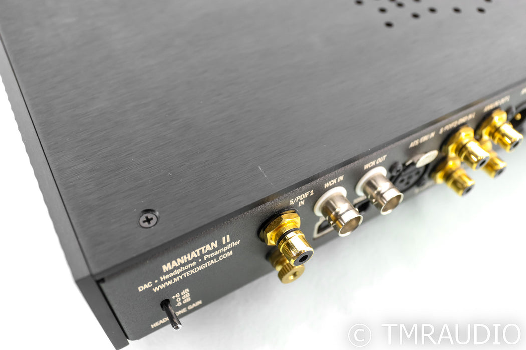 Mytek Manhattan II Stereo Preamplifier / DAC; D/A Converter; Network Upgrade