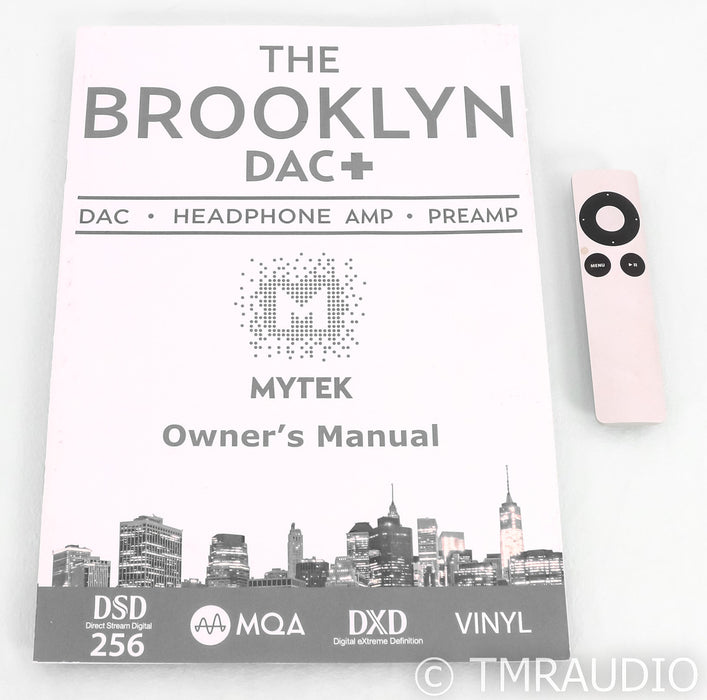 Mytek Brooklyn DAC+; D/A Converter; Preamplifier; MQA; DSD; Phono