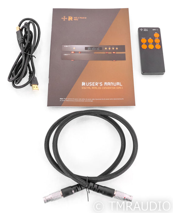 Holo Audio May Level 3 KTE DAC; D/A Converter; Kitsune Tuned Edition; Remote