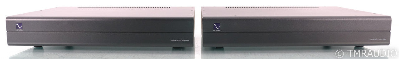 PS Audio Stellar M700 Mono Power Amplifier; Black Pair (Used)