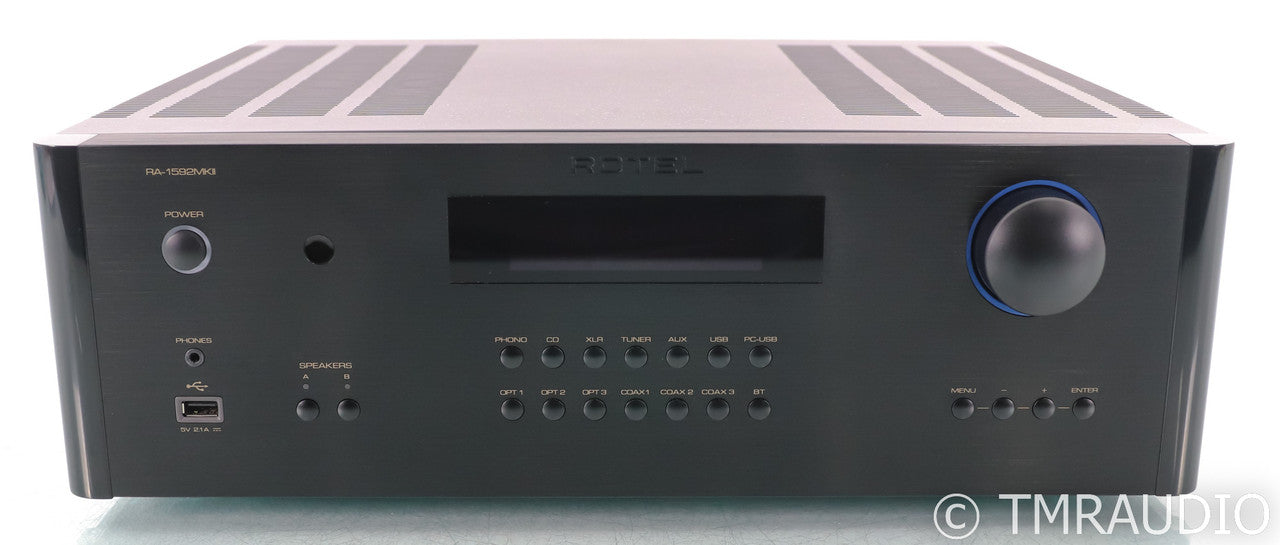Rotel RA-1592MkII Stereo Integrated Amplifier; Black; Remote