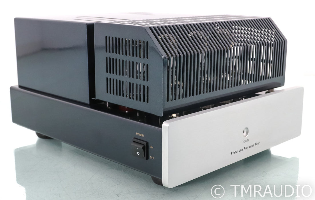 PrimaLuna ProLogue Four Stereo Tube Power Amplifier; Silver