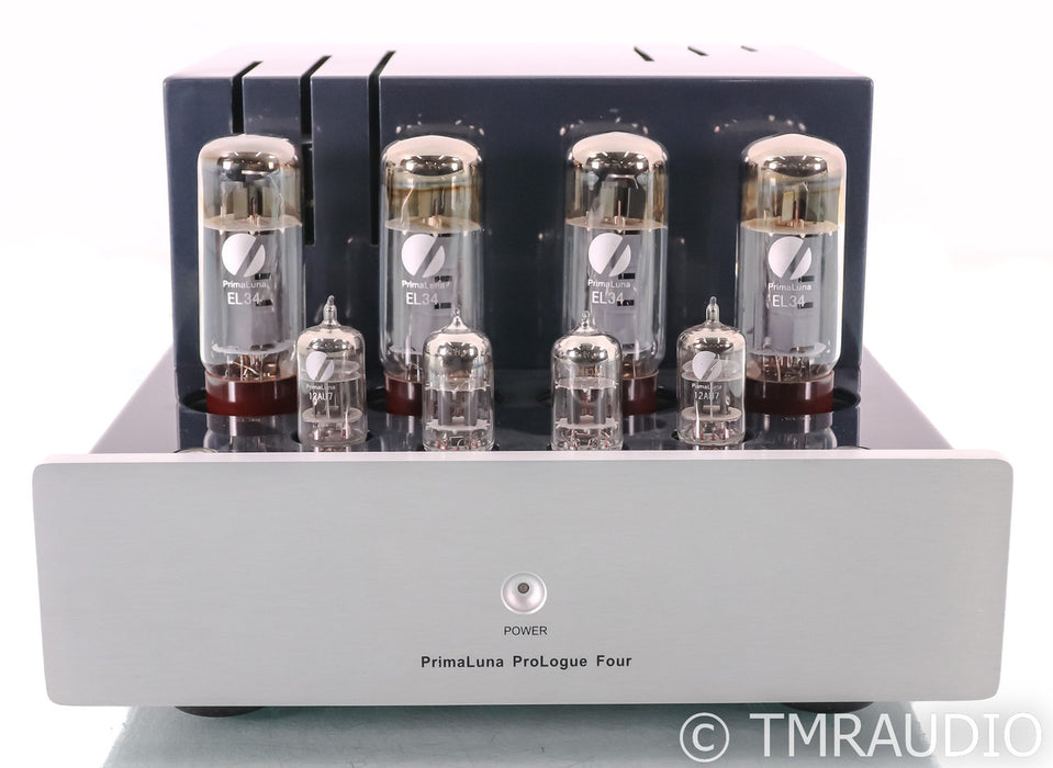 PrimaLuna ProLogue Four Stereo Tube Power Amplifier; Silver