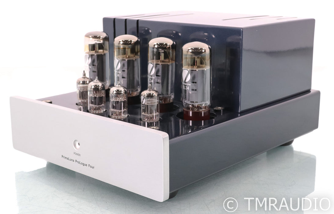 PrimaLuna ProLogue Four Stereo Tube Power Amplifier; Silver