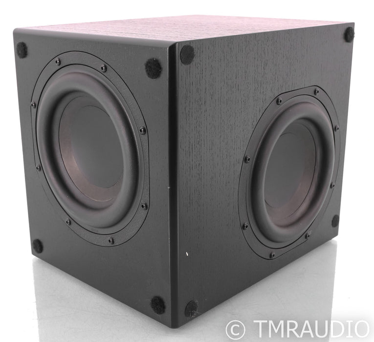 Totem Storm 8" Powered Subwoofer; Black Ash