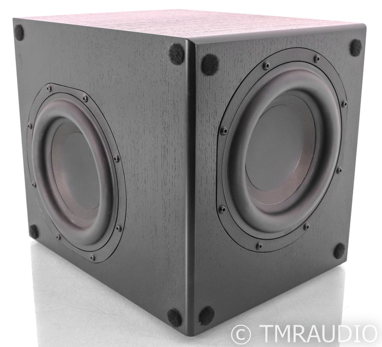 Totem Storm 8" Powered Subwoofer; Black Ash