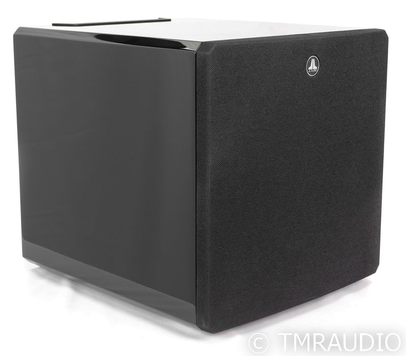JL Audio E112 12" Powered Subwoofer; E-112; Gloss Black