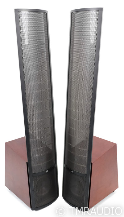 Martin Logan Theos Electrostatic Hybrid Floorstanding Speakers; Cherry Pair