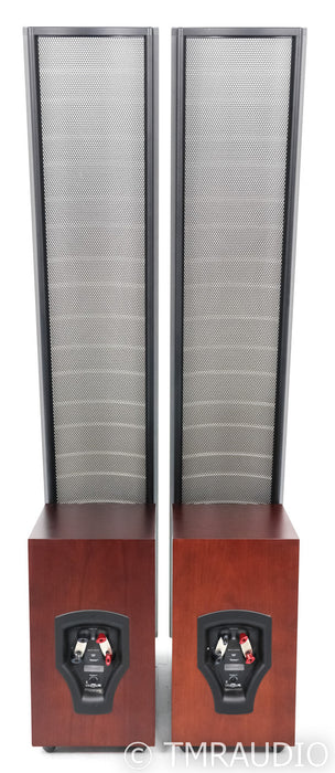 Martin Logan Theos Electrostatic Hybrid Floorstanding Speakers; Cherry Pair