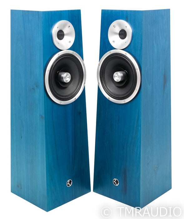 Zu Audio Soul Supreme MkI [Rev-A] Floorstanding Speakers; Teal Pearl Satin Pair