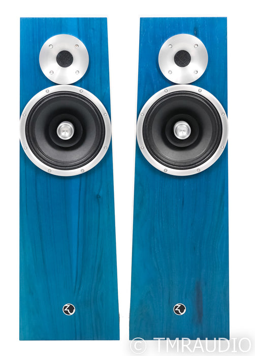 Zu Audio Soul Supreme MkI [Rev-A] Floorstanding Speakers; Teal Pearl Satin Pair