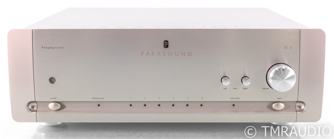 Parasound Halo JC2 Stereo Preamplifier; Silver; Remote