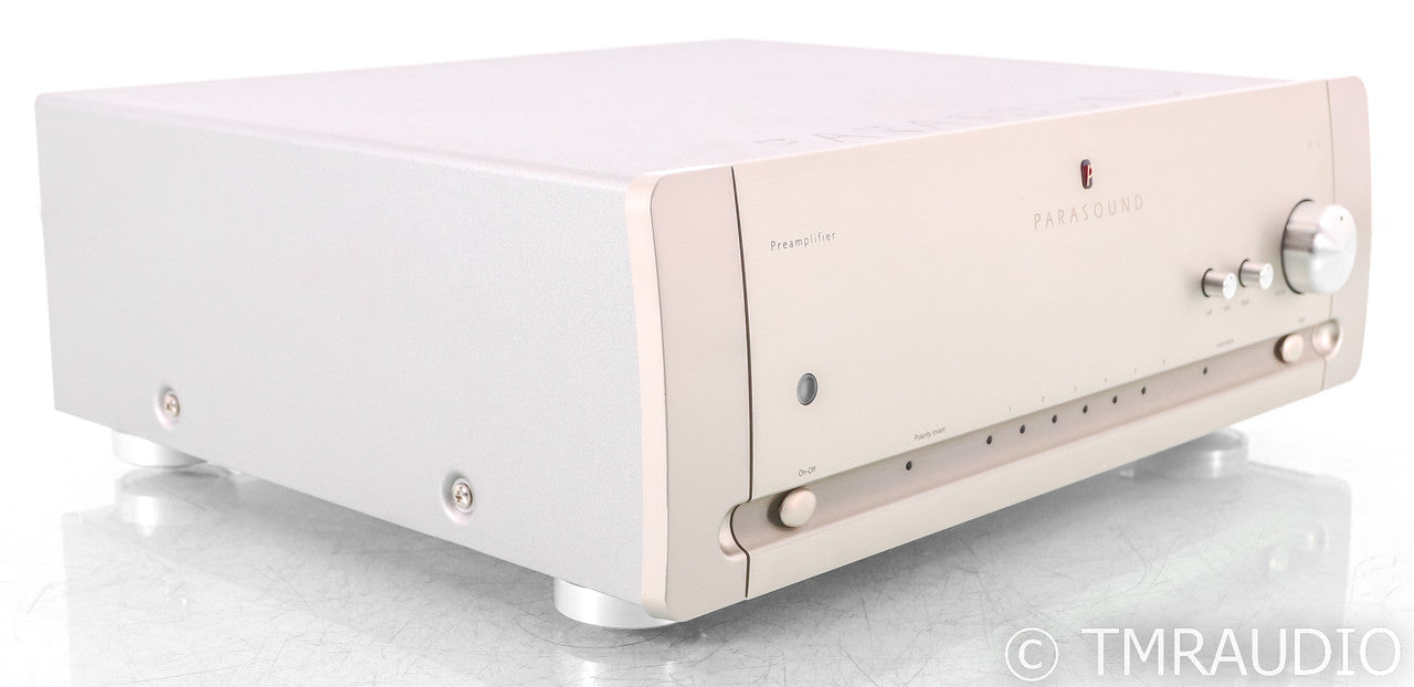Parasound Halo JC2 Stereo Preamplifier; Silver; Remote