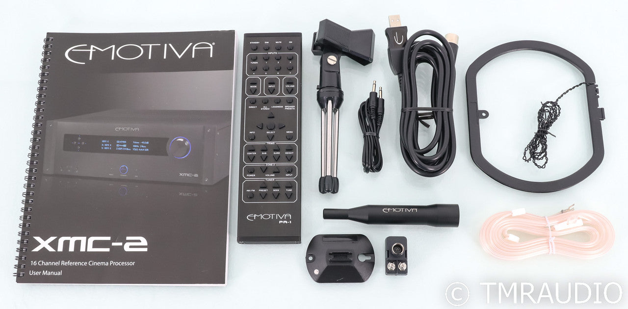 Emotiva XMC-2 16 Channel Home Theater Processor; XMC2; Remote