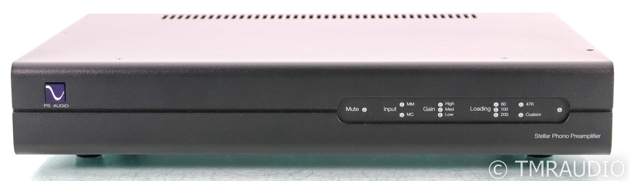 PS Audio Stellar MM / MC Phono Preamplifier; Black; Remote (Used)